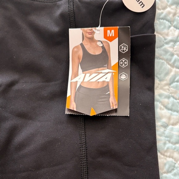 Avia Women's Black Bike Shorts - Picture 2 of 11